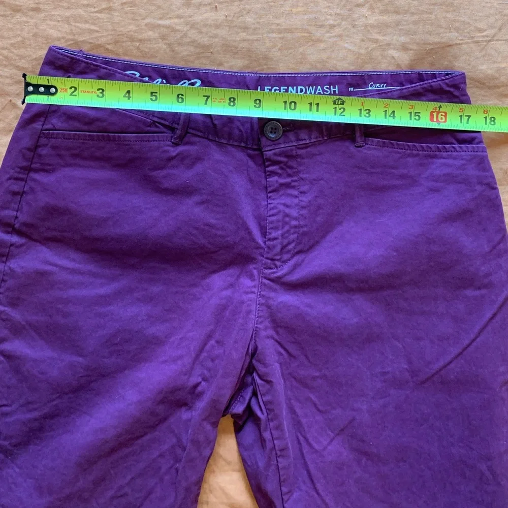 Eddie Bauer Purple Pants, Size 12 - Picture 3 of 7